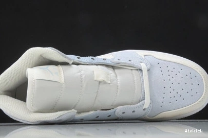 1 MID BLUE MIX JORDAN DA4666-100 TAN MATERIALS 0812